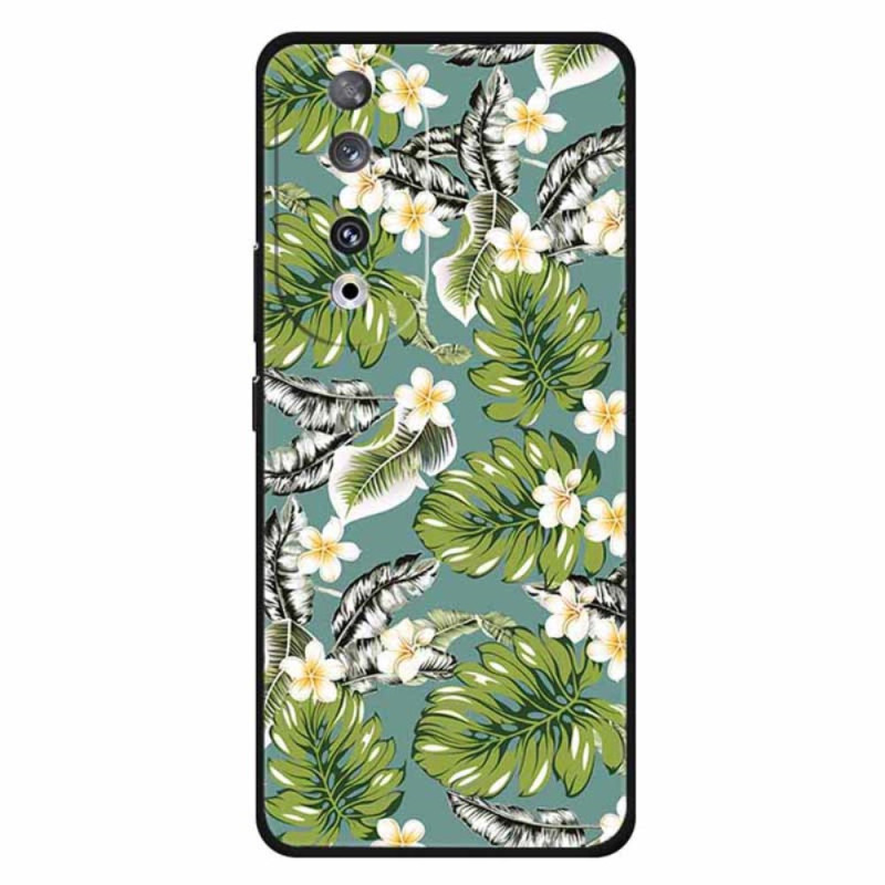 Coque Honor 90 Feuille de plantain et Fleurs d'or