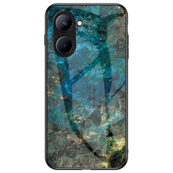 Coque pour Realme C33 2023 / C33 Verre Trempé Motif Marbré