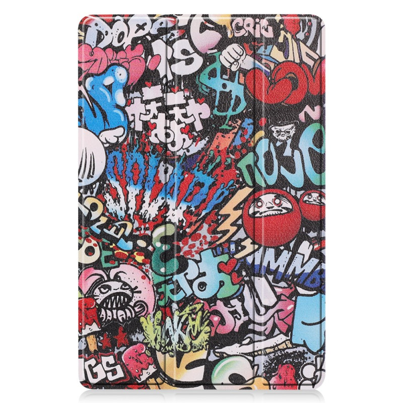 Smart Case Samsung Galaxy Tab S9 FE Graffiti Fun