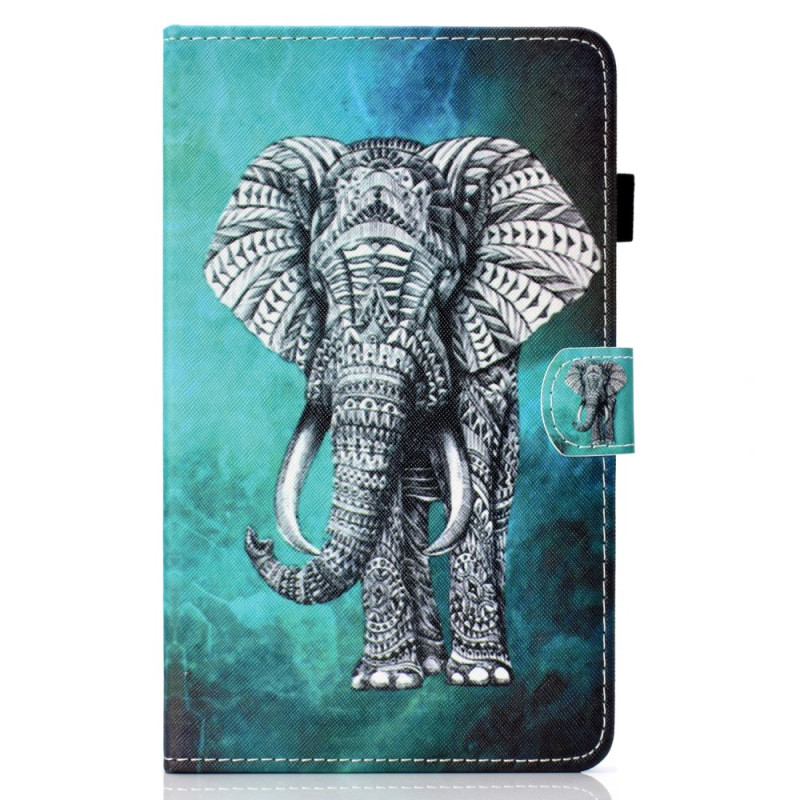 Housse Samsung Galaxy Tab A9 Motif Éléphant