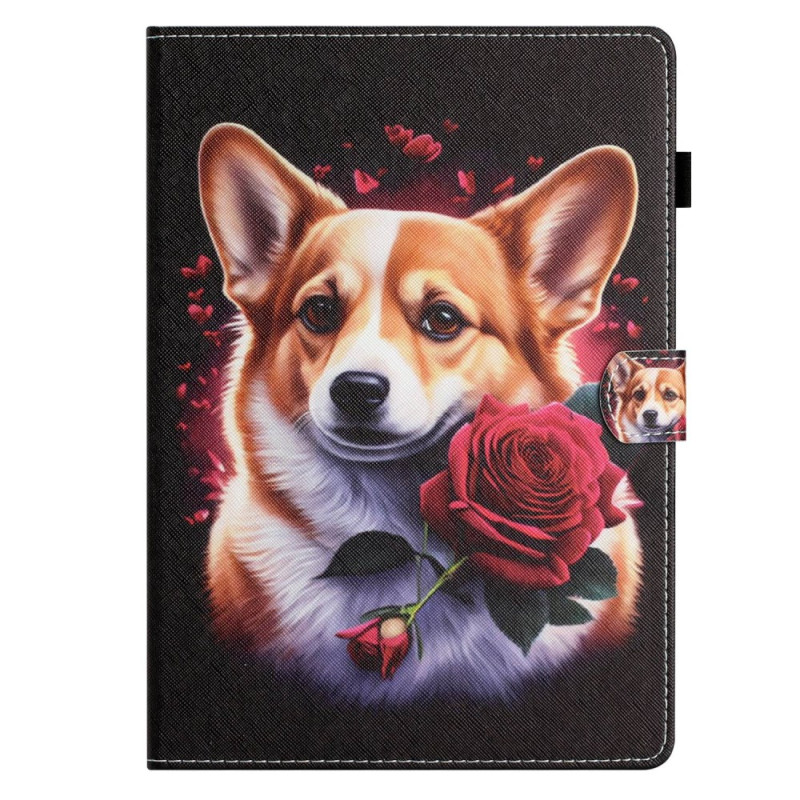 Housse Samsung Galaxy Tab A9 Corgi