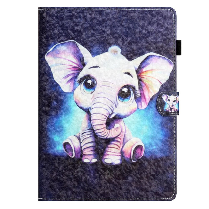 Housse Samsung Galaxy Tab A9 Petit Éléphant