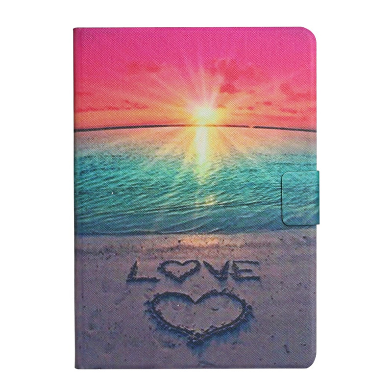 Housse Samsung Galaxy Tab A9 Lever de Soleil Love