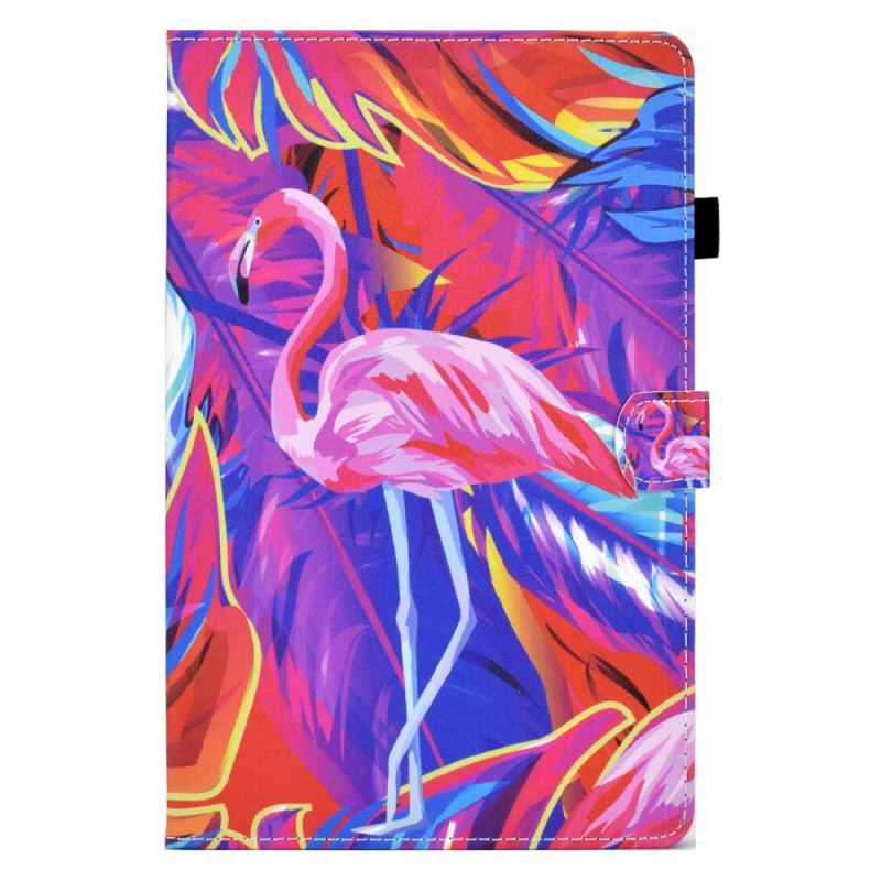 Housse Samsung Galaxy Tab A9 Flamant Rose