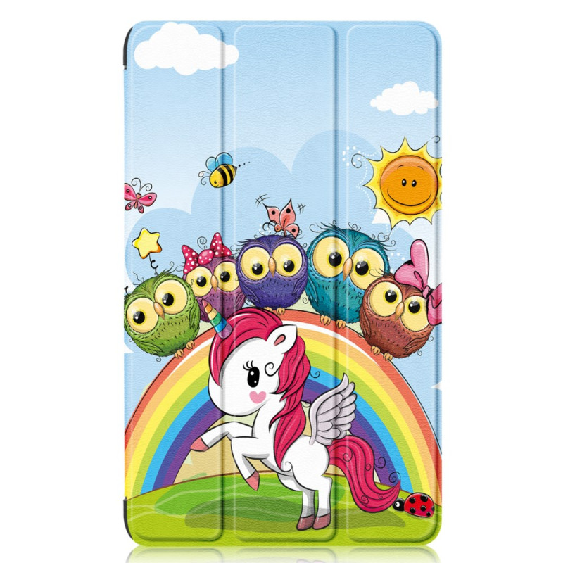 Smart Case Samsung Galaxy Tab A9 Renforcée Licorne