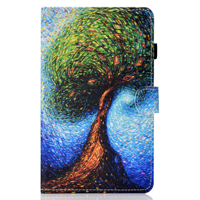 Housse Samsung Galaxy Tab A9 Plus Arbre Abstrait