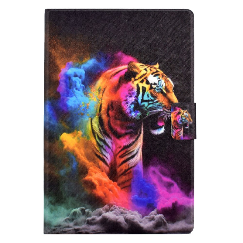 Housse Samsung Galaxy Tab A9 Plus Tigre Coloré