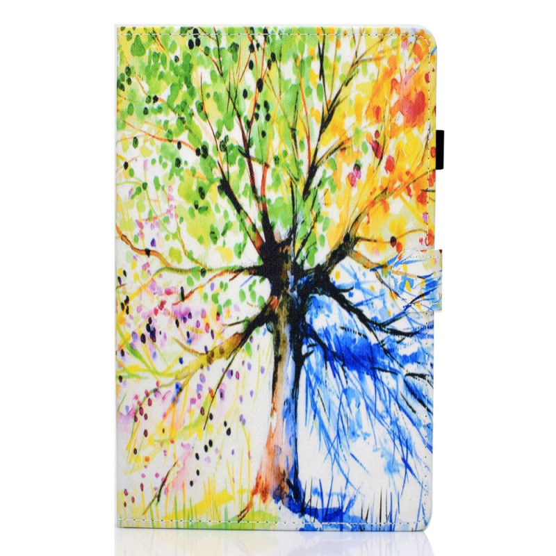 Housse Samsung Galaxy Tab A9 Plus Arbre Coloré