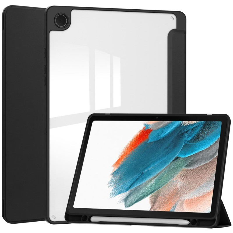 Smart Case Samsung Galaxy Tab A9 Plus Transparente et Porte-Stylo