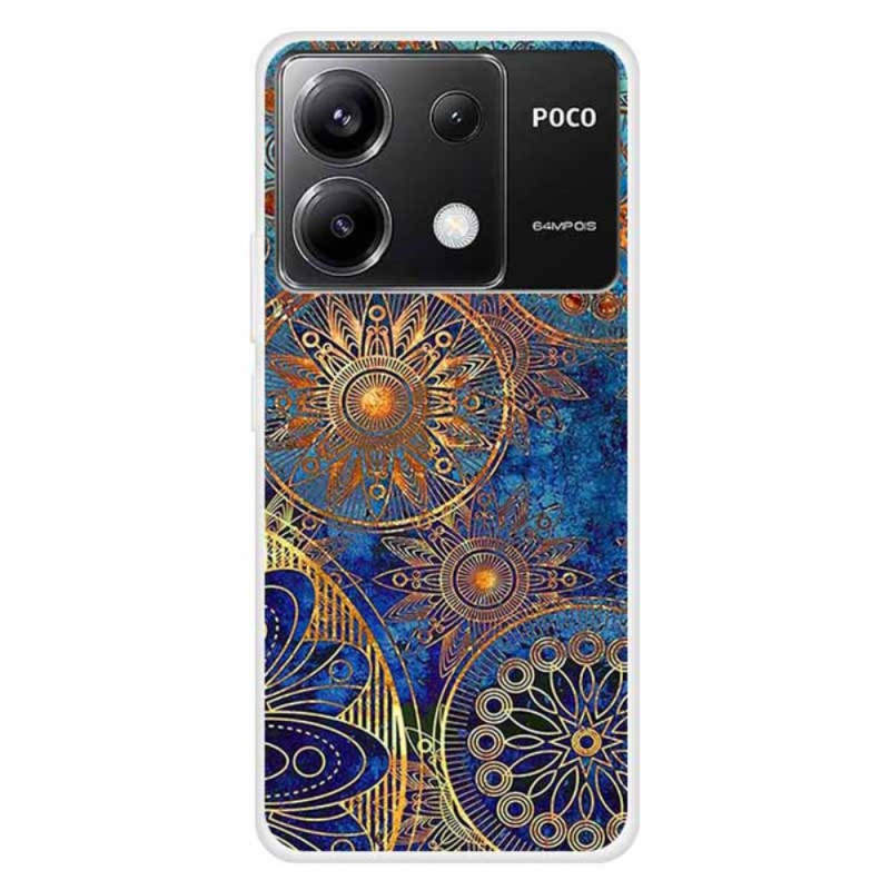 Coque Xiaomi Redmi Note 13 Pro 5G / Poco X6 5G Fleur dorée