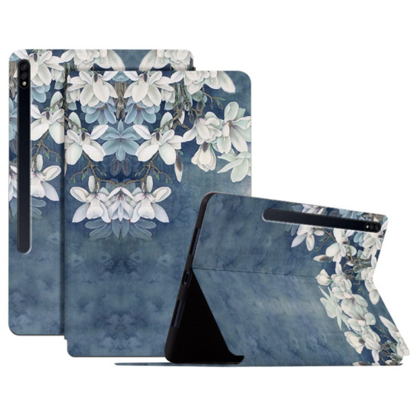 Housse Samsung Galaxy Tab S8 / S7 Florale