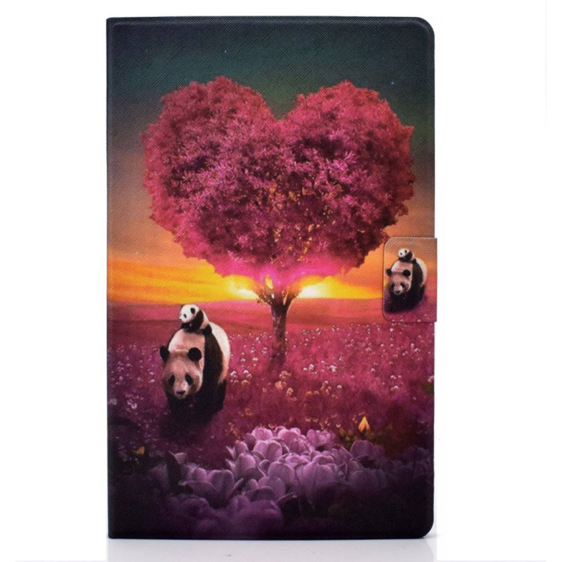 Housse Samsung Galaxy Tab S8 / S7 Arbre et Panda