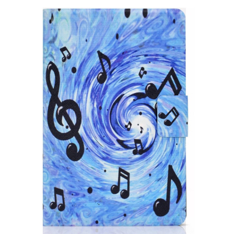 Housse Samsung Galaxy Tab S8 / S7 Notes de musique