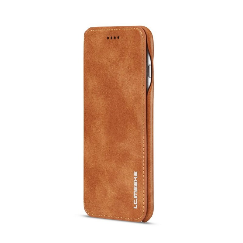 Flip Cover iPhone 6/6S Plus LC.IMEEKE Effet Cuir