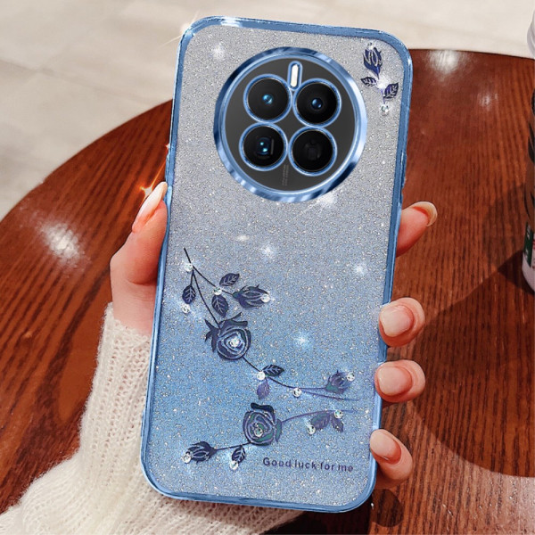 Coque Realme 12 Pro / 12 Pro Plus Fleurs et Strass