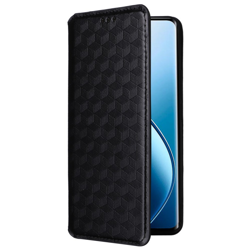 Flip Cover Realme 12 Pro / 12 Pro Plus Motif Losanges 3D