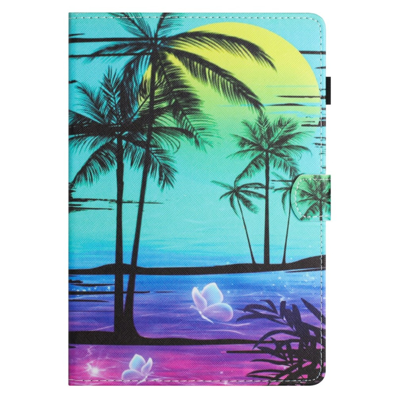 Housse Samsung Galaxy Tab A8 (2022) / (2021) Palmiers de Plage