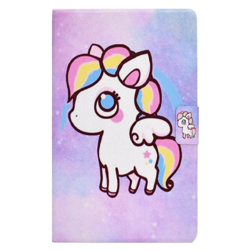 Housse Samsung Galaxy Tab A 10.1 (2019) Licorne Colorée