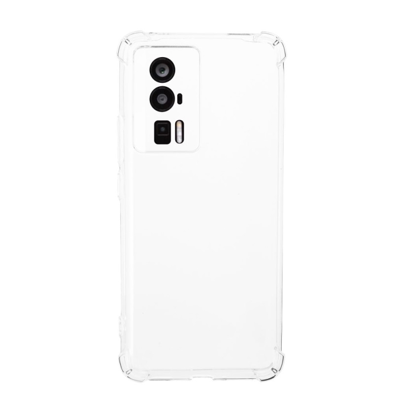 Coque Poco F5 Pro Transparente Coins Renforcés