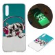 Coque Huawei P20 Chien Fluorescente