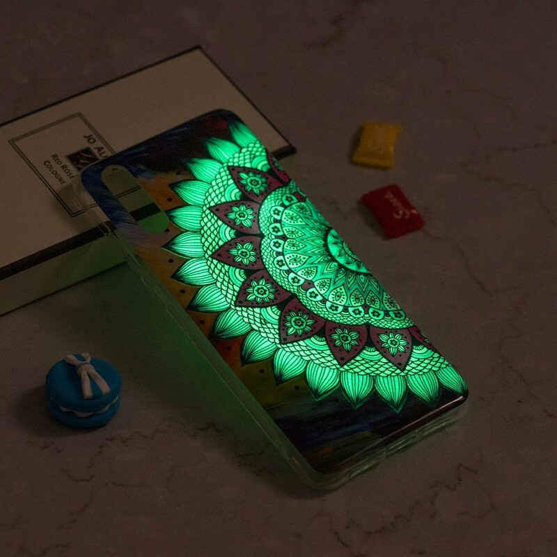 Coque Huawei P20 Mandala Coloré Fluorescente