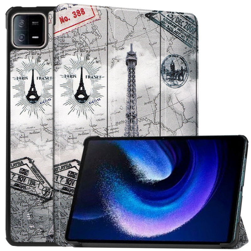 Smart Case Xiaomi Pad 6 / 6 Pro Tour Eiffel Vintage