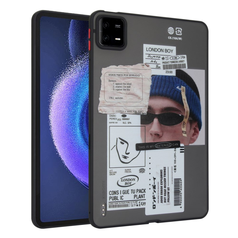 Coque Xiaomi Pad 6 / 6 Pro Homme avec Lunettes de Soleil