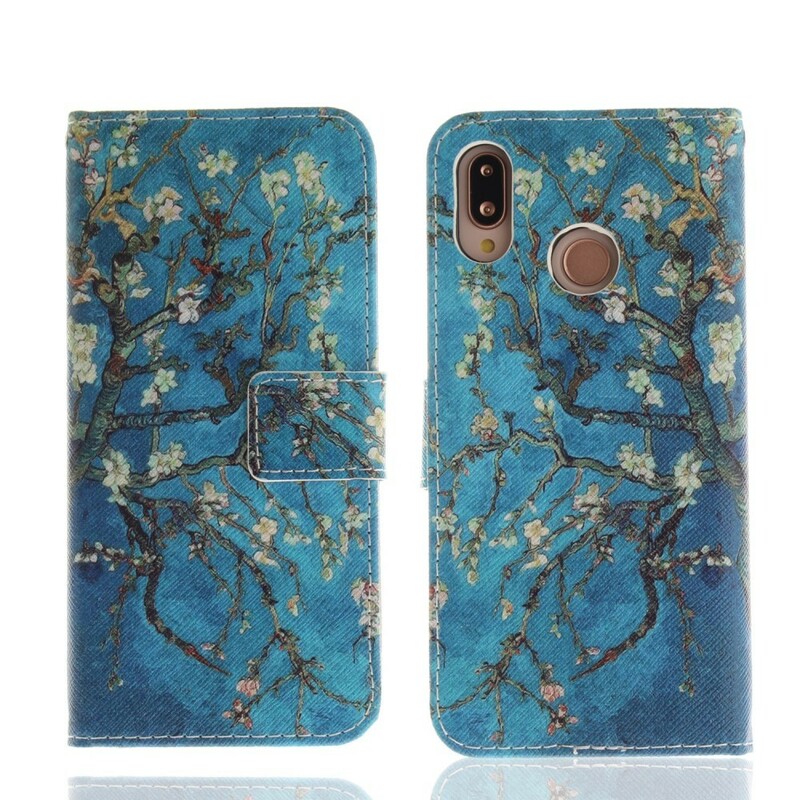 Housse Huawei P20 Lite Arbre Fleuri Premium