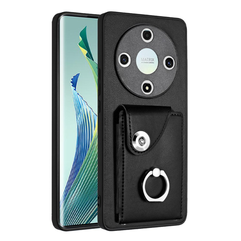 Coque Honor Magic 6 Lite / X9b Effet Cuir Porte-Cartes