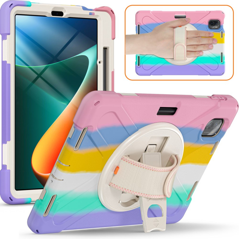 Coque Xiaomi Pad 5 / Pad 5 Pro Triple Protection Support et Sangle