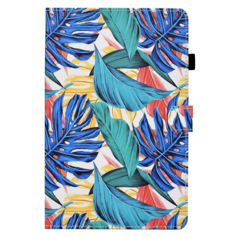 Housse Samsung Galaxy Tab A7 Lite Motif Feuilles