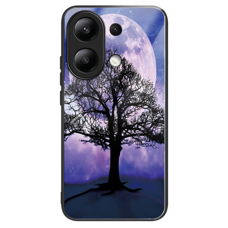 Coque Xiaomi Redmi Note 13 4G Verre Trempé Marbre et Lune