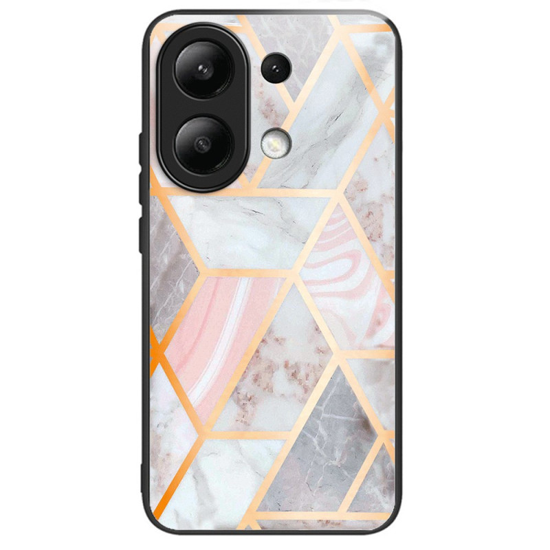 Coque Xiaomi Redmi Note 13 4G Verre Trempé Marbre Rose