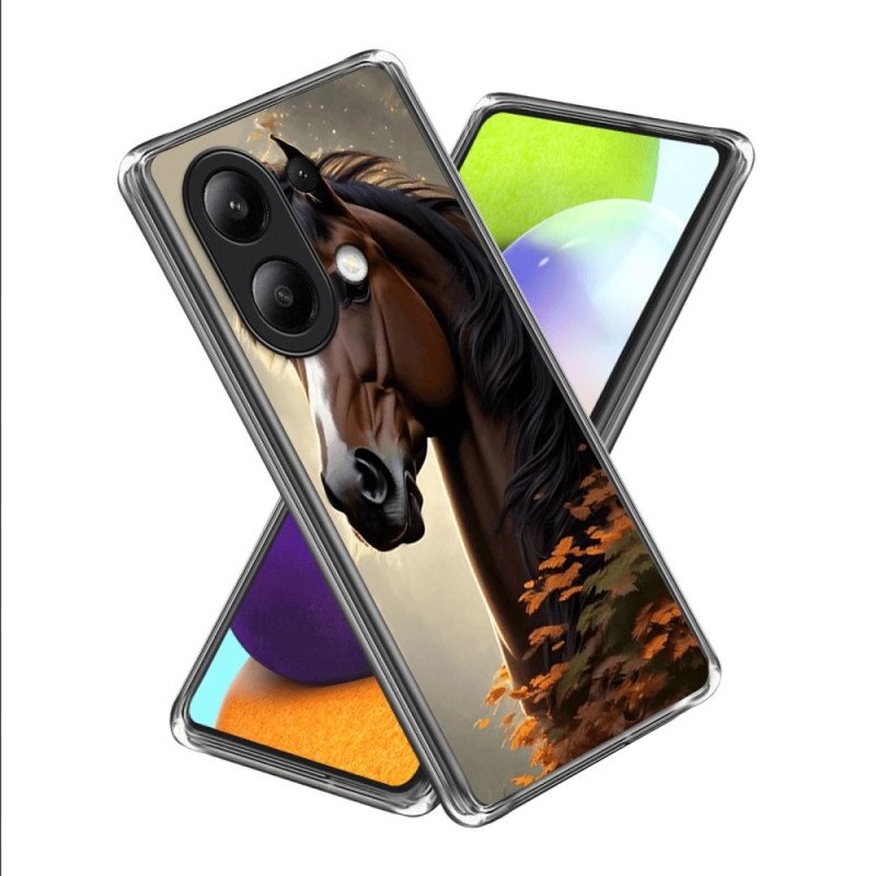 Coque Xiaomi Redmi Note 13 4G Motif Cheval