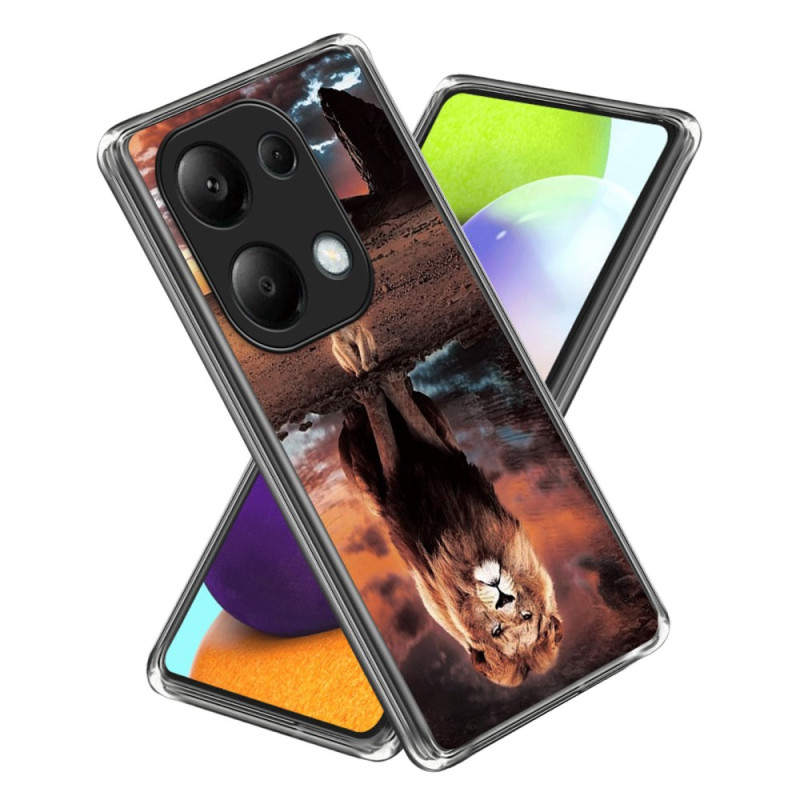 Coque Xiaomi Redmi Note 13 Pro 4G / Poco M6 Pro 4G Rêve de Lion