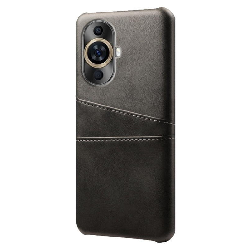 Coque Huawei Nova 12S Effet Cuir Porte-Cartes