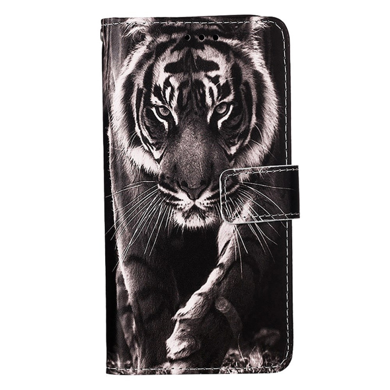 Housse Oppo A79 5G Tigre à Lanière