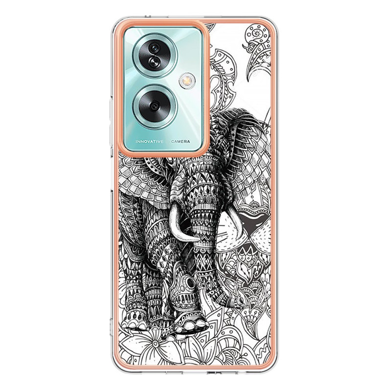 Coque Oppo A79 5G Éléphant Totem