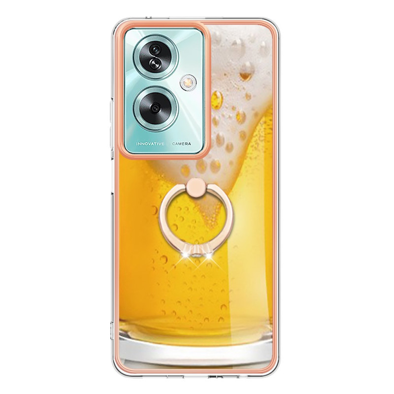 Coque Oppo A79 5G Anneau-Support Bière