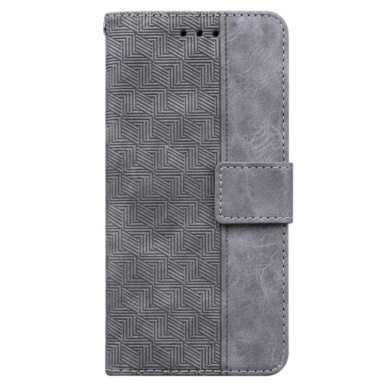 Housse Oppo A79 5G Motif Tissé à Lanière