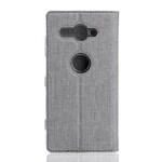 Flip Cover Sony Xperia XZ2 Compact Texturée