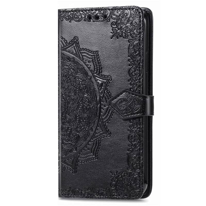 Housse Oppo A38 / A18 Mandala Baroque à Lanière