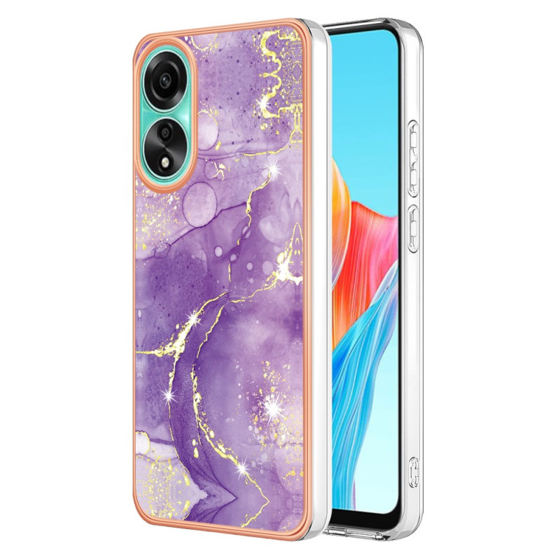 Coque Oppo A78 Marbre Coloré