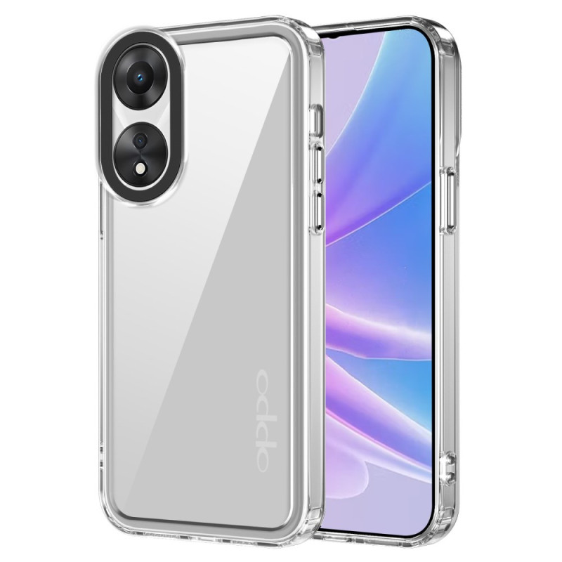 Coque Oppo A78 Rebord Effet Métal