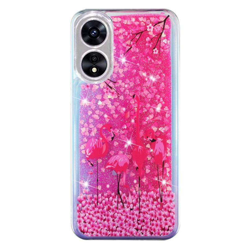 Coque Oppo A17 / A17k Paillettes Oiseau