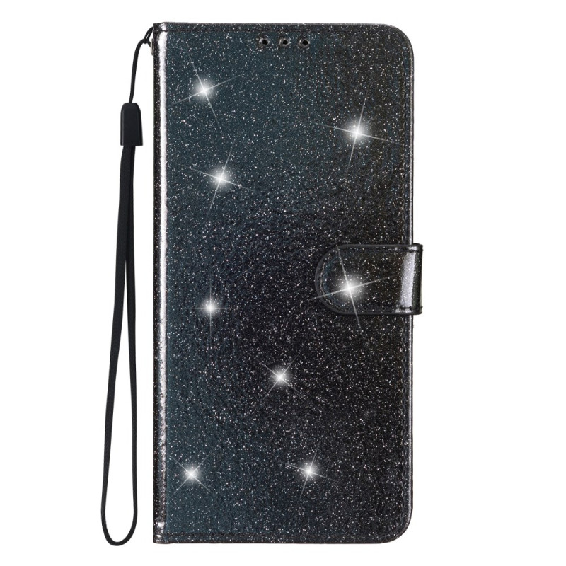 Housse Oppo A77 5G / A57 5G Paillettes à Lanière