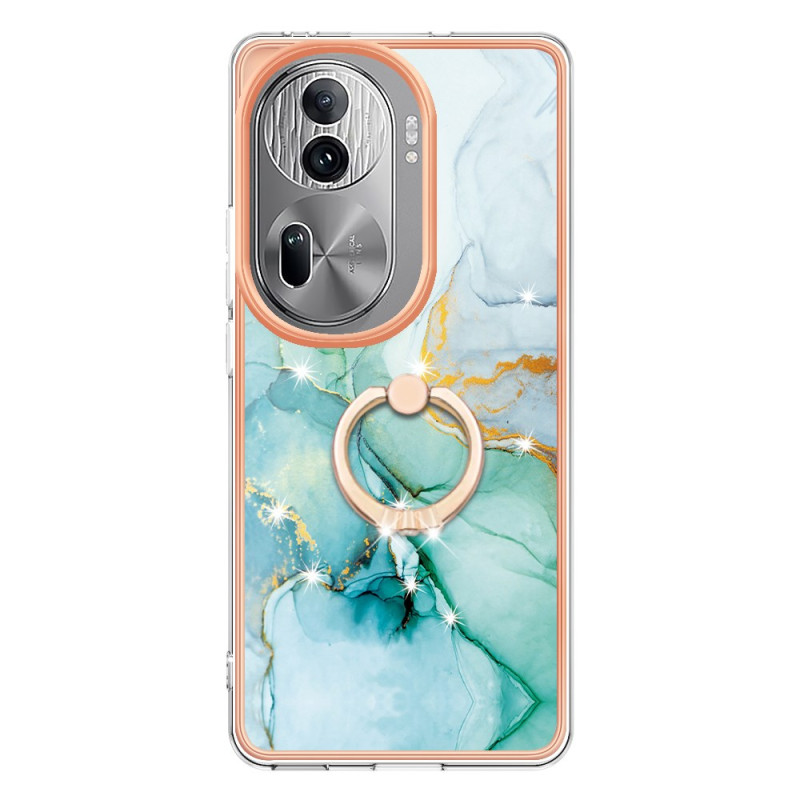 Coque Oppo Reno 11 Pro 5G Anneau-Support Style Marbre