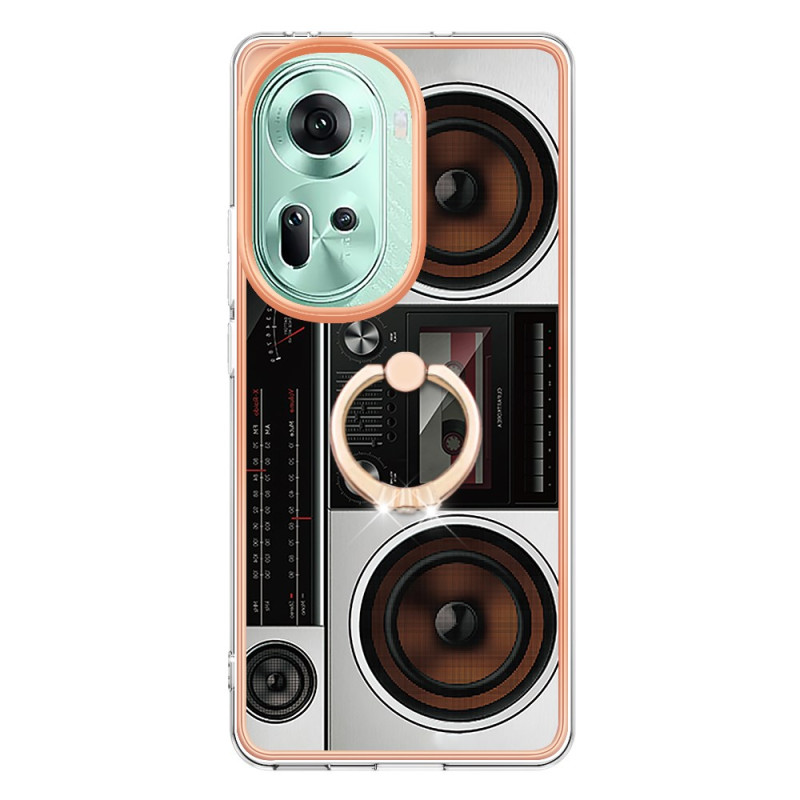 Coque Oppo Reno 11 5G Annneau-Support Radio