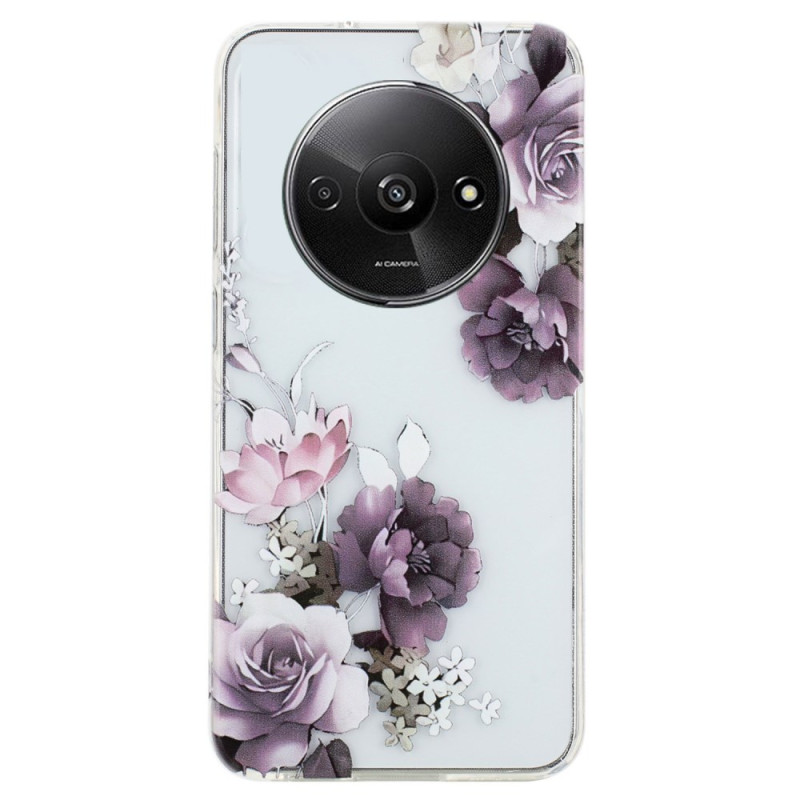 Coque Xiaomi Redmi A3 / Poco C61 Pivoines