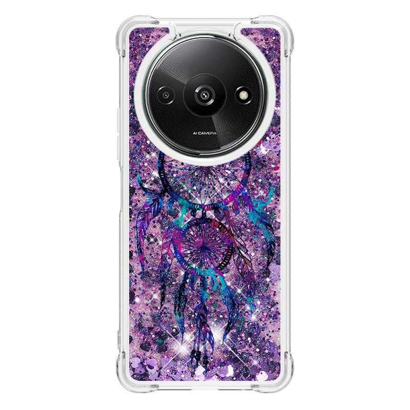 Coque Xiaomi Redmi A3 / Poco C61 Paillettes Attrape-Rêves